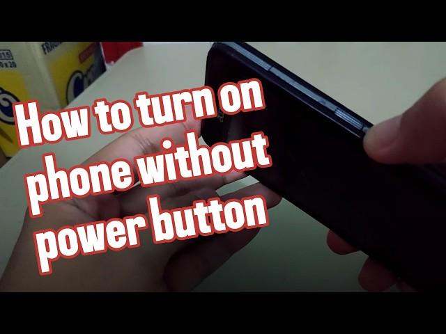 2 tricks to Turn on Android phone with defective power button 2024