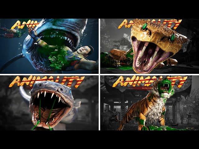 Mortal Kombat 1 - ALL ANIMALITIES