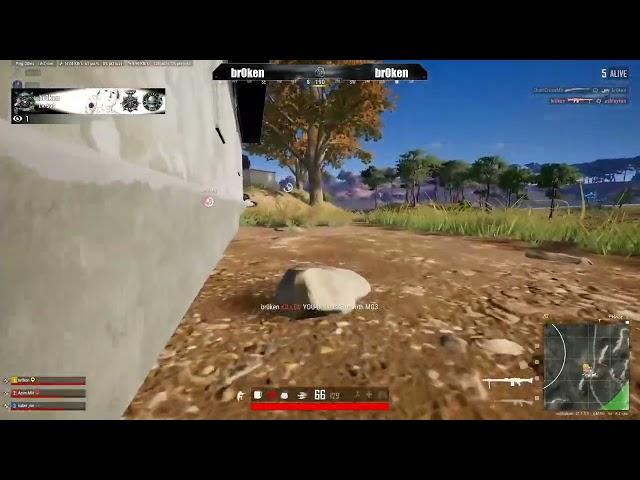 me and ashleykan having a dual that pubg failed in =D