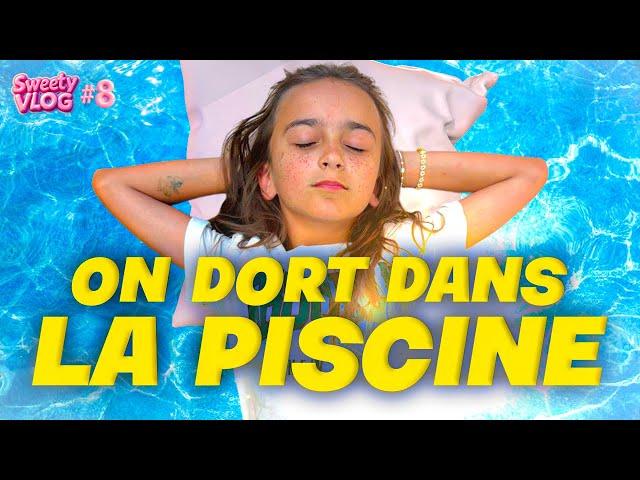 Une NUIT sur un BATEAU GONFLABLE ! SweetyVlog #8