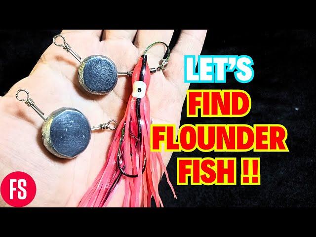 How To Make Your Own ! LET'S FIND FLOUNDER FISH WITH THIS JIG | "Flounder Secret Weapons" ..Try It !