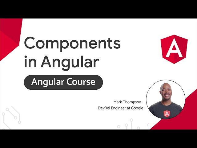 Components in Angular - Learning Angular (Part 3)