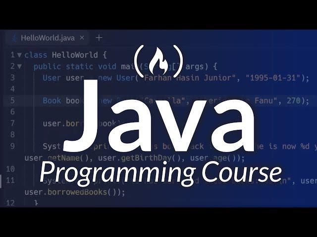 Java Programming for Beginners – Full Course