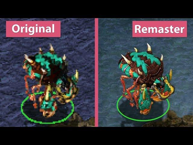 StarCraft – Original vs. Remastered 4K Multiplayer Graphics Comparison