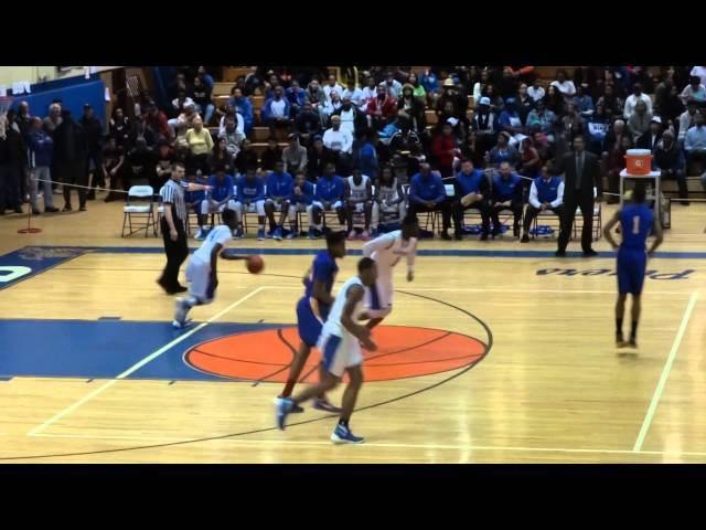 Amir Tyler basket plus the foul off a feed from Ryzson Barnes