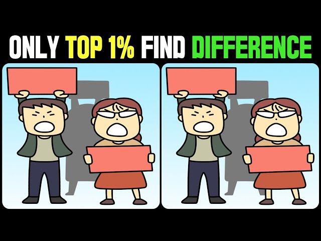 Spot The Difference : Only Genius Find Differences [ Find The Difference #498 ]