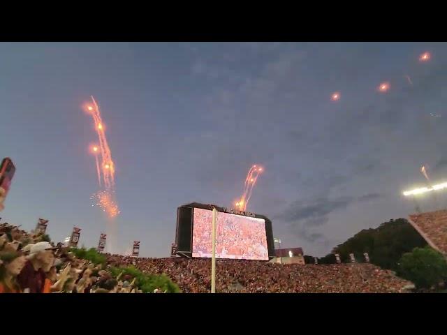 Season Opener Virginia Tech Vs ODU  Enter Sandman Entrance 9-2-23