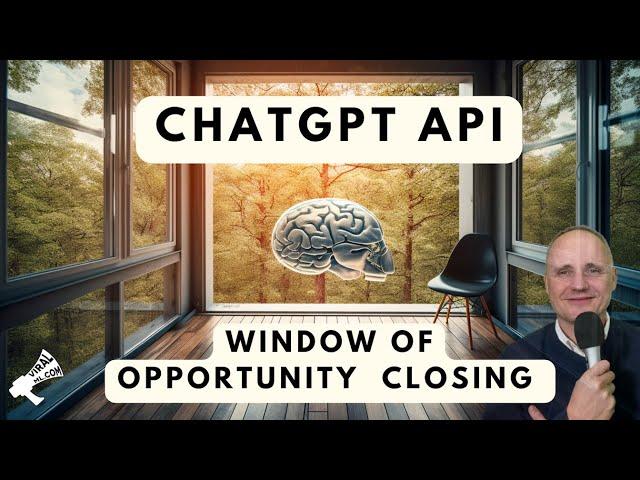 ChatGPT API - Jump In, Early Movers Advantage Before its Gone! It's Super Easy to Use #python