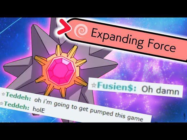 EXPANDING FORCE STARMIE DESTROYS HIGH LADDER OU!