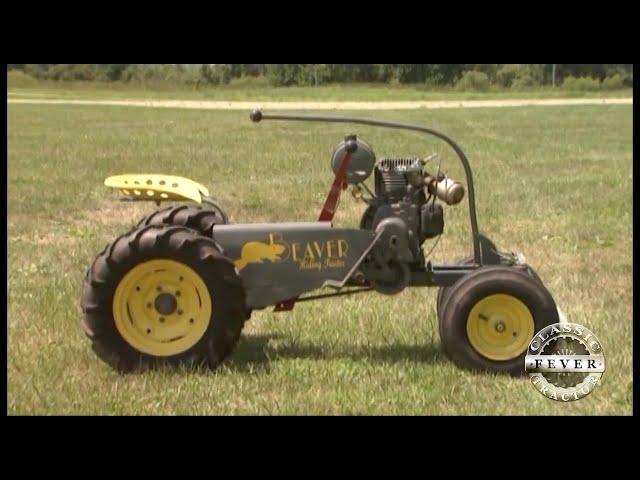 Tractor Has NO STEERING WHEEL! Low Production 1950s Beaver GR-T6 with Tiller Steering