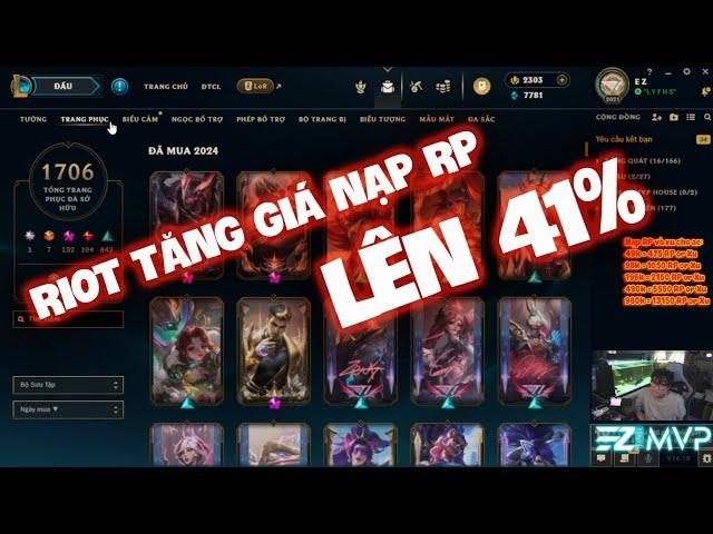 [LMHT] RIOT TĂNG GIÁ RP LÊN 41% !!! | CÂU CHUYỆN MUÔN THUỞ CUỐI MÙA RANK | ORDER BOX CKTG 2024