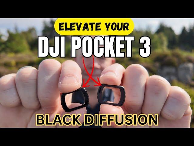 DJI Pocket 3 Remove the Digital Look with K&F Concept Black Diffusion Filters for Cinematic Quality