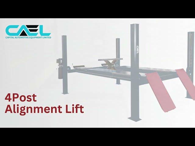 Alignment Lift 4 Post by CAEL - Quick Guide | Warranty + Shipping Across Canada #automotive