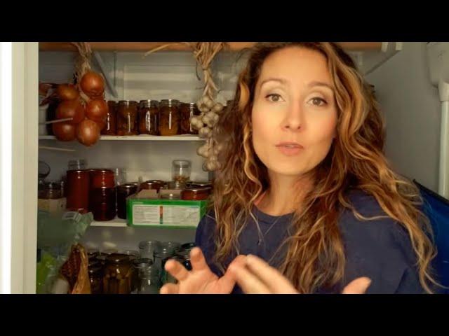 Eating in Winter from the Food Storage  | Homestead Winter Pantry Tour