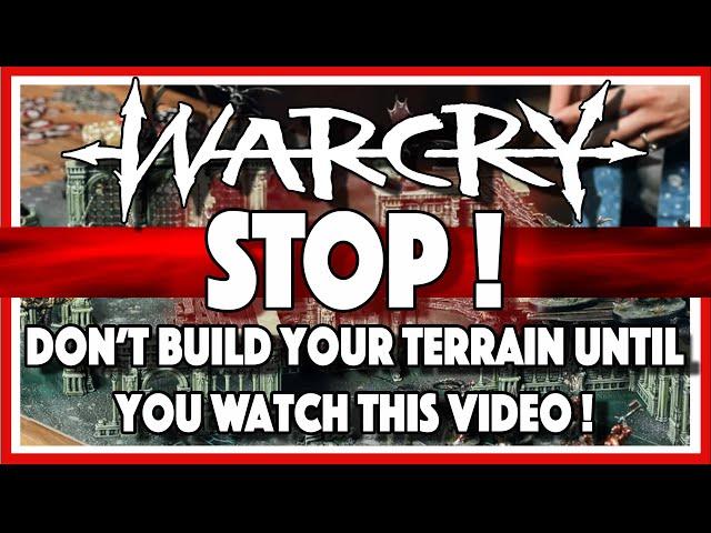 Warhammer Warcry - How to Build Your Terrain the Right Way