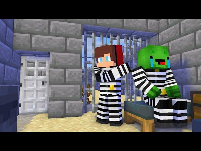 MAIZEN : Escape From Prison - Minecraft Animation JJ & Mikey