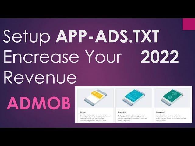 Admob App-Ads.txt in 2022