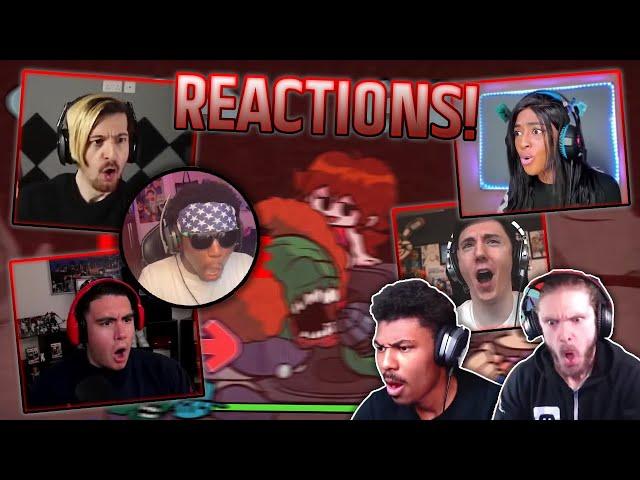 Youtuber's React To Tricky Phase 2! | Friday Night Funkin VS. Tricky | Madness