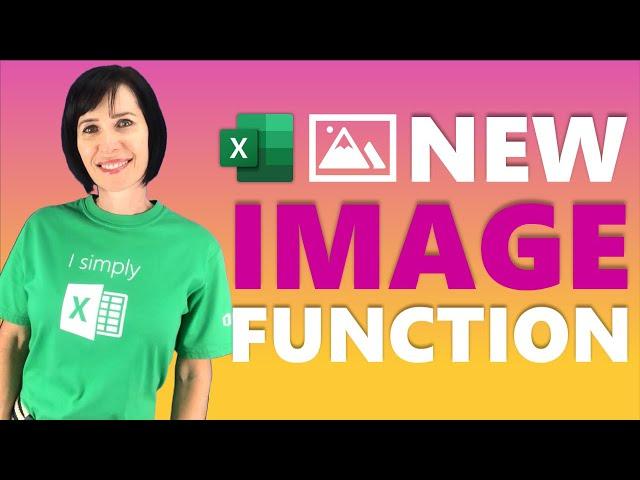 NEW IMAGE Function - Insert images in cells with a FORMULA!