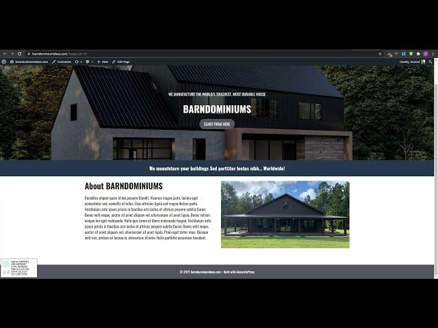 How to Make Barndominium Website using WordPress Gutenberg? Barndominium Blog Website Development