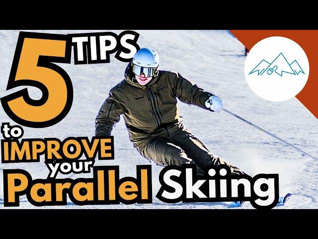 Ski Instructor shares the 5 BEST tips to improve your PARALLEL skiing