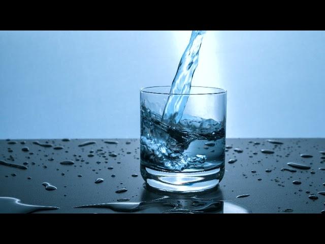 Sound of Water Pouring in Glass (1 hour) [ASMR sounds]