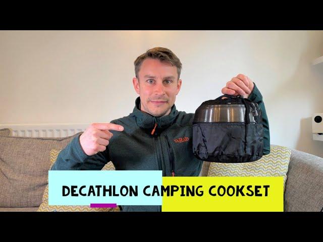 Quechua 4 Person Camping Cookset - Camping Gear from Decathlon