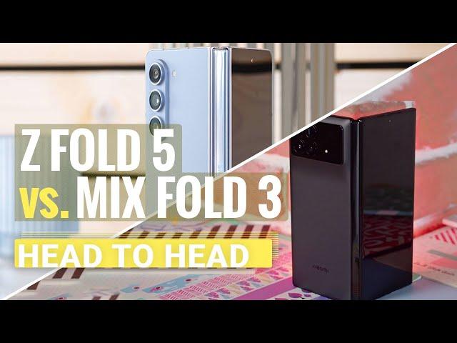 Samsung Galaxy Z Fold5 vs. Xiaomi Mix Fold 3: Which one to get?