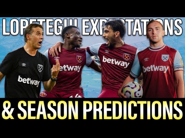 European football for Lopetegui? Asking West Ham fans for season predictions & expectations