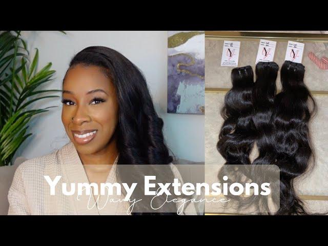 Cambodian Wavy Elegance |yummy extensions review | Antonette Shay