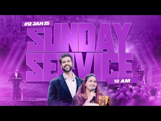 Sunday Second Service || 12th Jan 2025|| Raj Prakash Paul || Jessy Paul