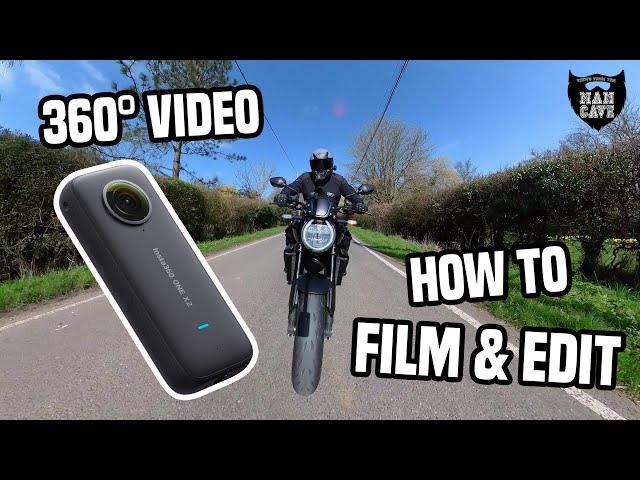 How to film and edit 360 motorcycle video footage - Insta360 Tutorial