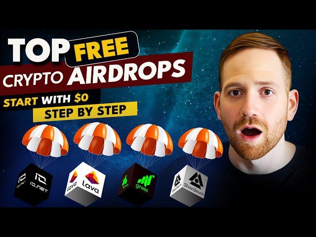 Top FREE Airdrops 2024 (Start With $0)