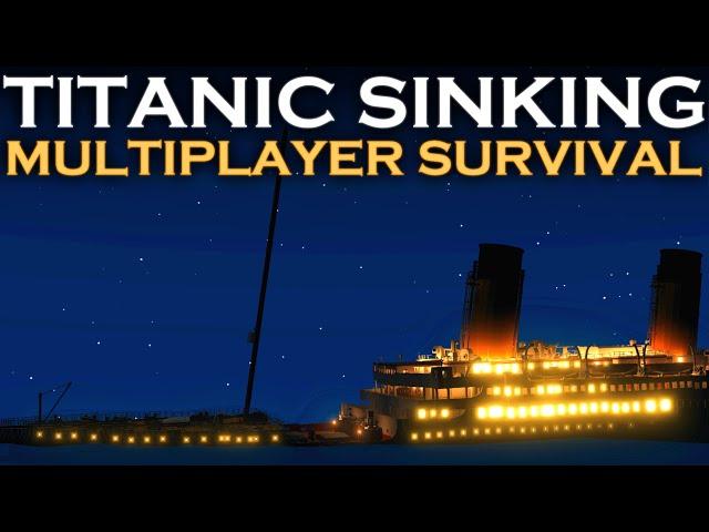 Titanic Sinking Survival! | Stormworks: Build and Rescue | Multiplayer