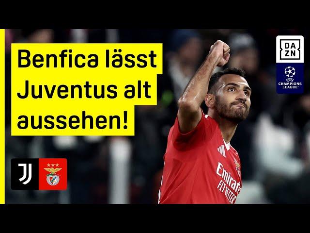 Pavlidis & Kökcu schocken Juve: Juventus - Benfica | UEFA Champions League | DAZN Highlights