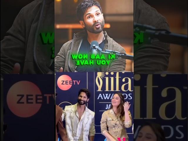 Whenever men are in live ️ Samefeel other side #shorts #iifaawards2025 #shahidkapoor#kareenakapoor