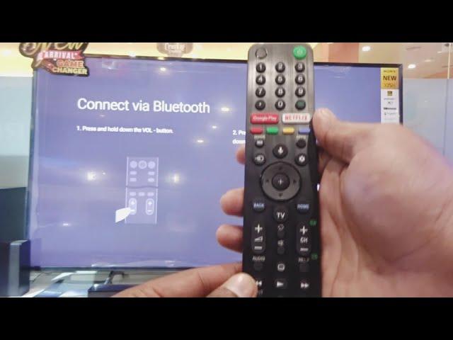 Sony led tv |Voice Remote Connect| Google assistant #ledtv #sony #remote #googleassistant