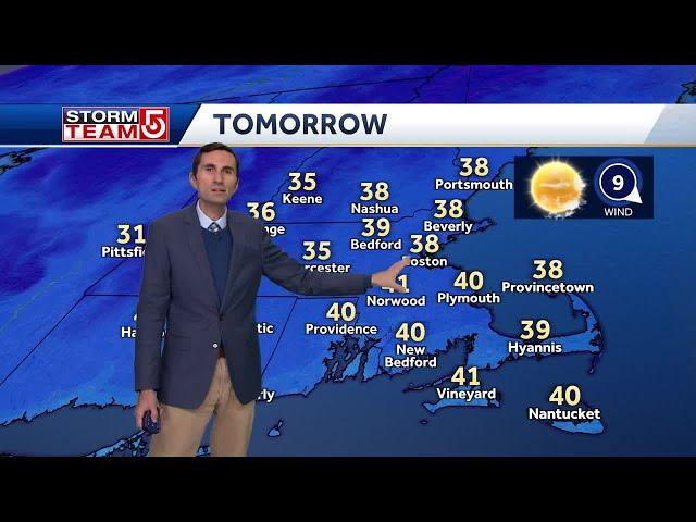 Video: Cold weather coming, possible rain and snow