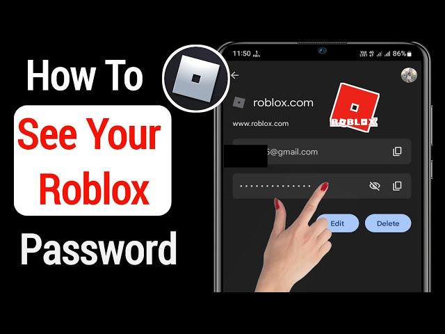 How To See Your Roblox Password In Mobile (2022) | See Roblox Login Password If You Forgot It