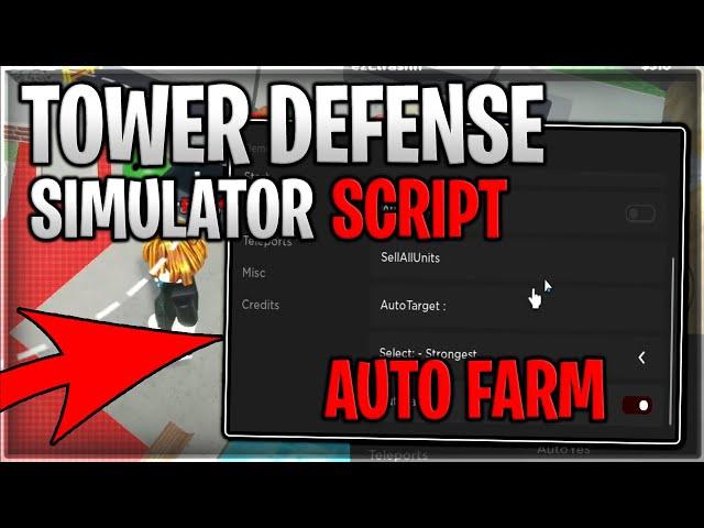 [MOLTEN] Tower Defense Simulator Script Hack Auto Farm, Auto Place And Upgrade - Roblox 2024