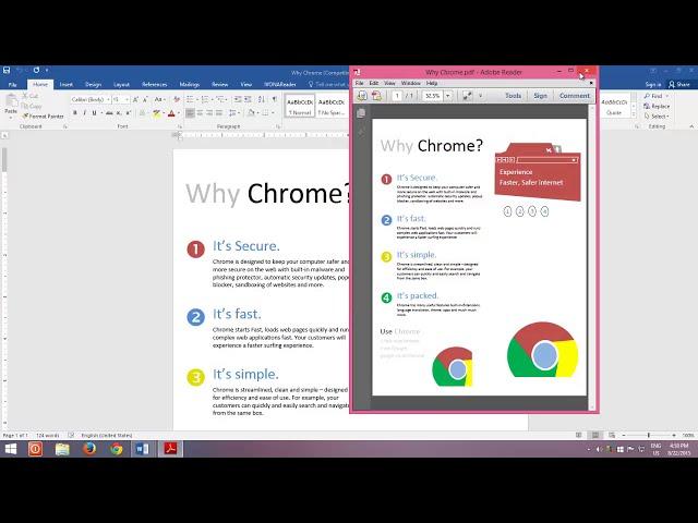 How To Create and Edit PDF File in Microsoft Word 2016 Tutorial