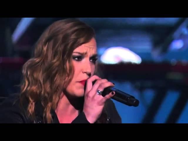 Lindsey Stirling & Lzzy Hale - Shatter Me - Live in America's Got Talent S09E13