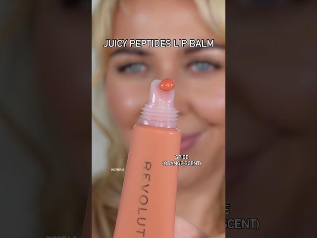 Which one? Makeup revolution juicy peptide lip balm swatches #lipgloss #lipoil #lipbalm #lipswatches