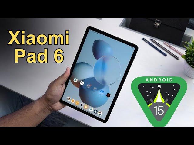 Xiaomi Pad 6 Android 15 HyperOS 2 is not coming 