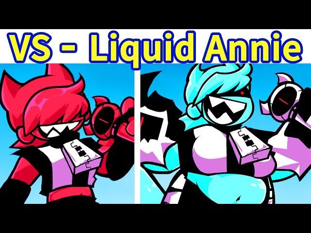 Friday Night Funkin': VS Minus Liquid Annie FULL WEEK + Cutscenes [FNF Mod/HARD] Minus Annie Update