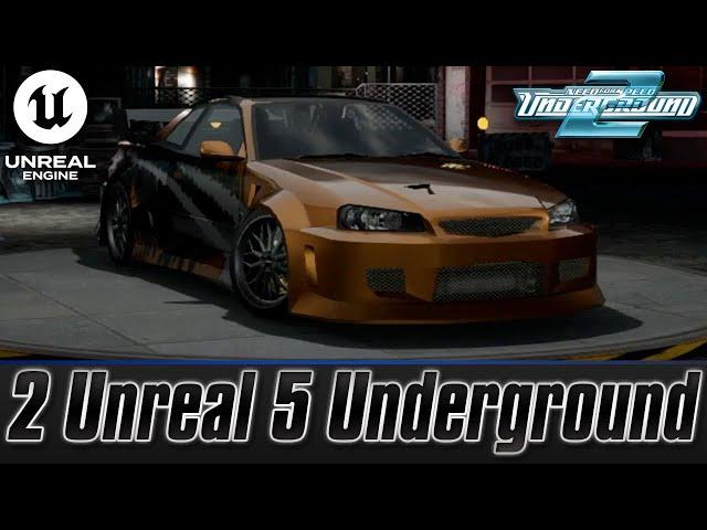 Need For Speed Underground 2 IS BACK | REMASTERED WITH UNREAL ENGINE 5