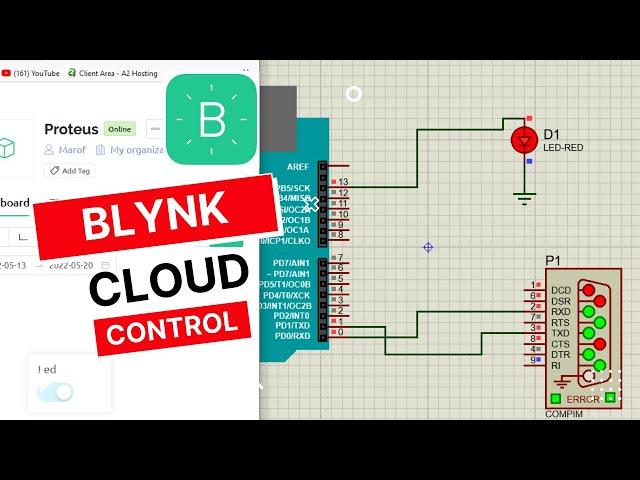 How To Use Blynk in Proteus? Connect Blynk to Proteus | Blynk 2.0 | VSPE | Arduino | IOT