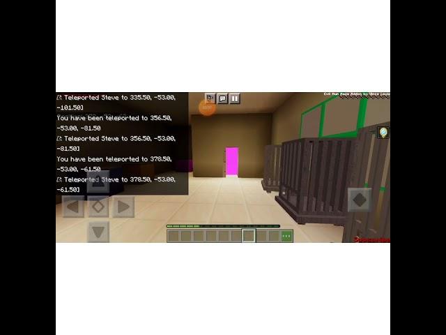 ice scream 4 Minecraft J in the extraction room.