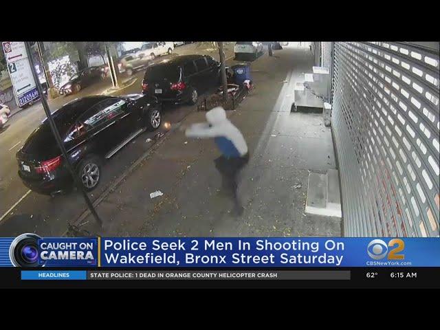 NYPD: 2 Men Wanted After Shooting In Wakefield