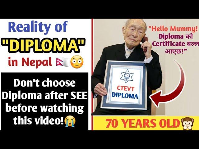 'Diploma SCAM in Nepal' SEE पछि Diploma पढ्नुभन्दा आगाडी हेर्नै पर्ने video!